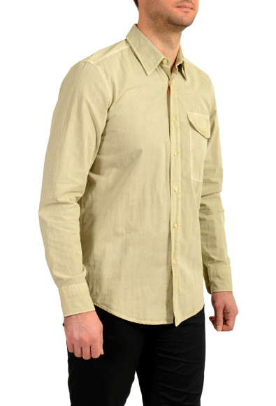 Hugo Boss Men's "Rabbi_M" Regular Fit Gray Button Down Shirt: Picture 2