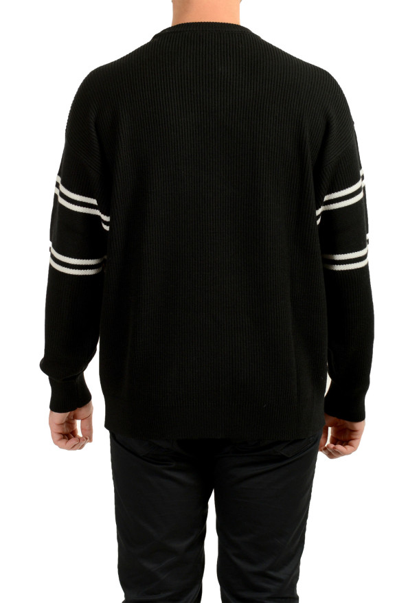 Versace Men's 100% Wool Knitted Crewneck Medusa Pullover Sweater: Picture 3