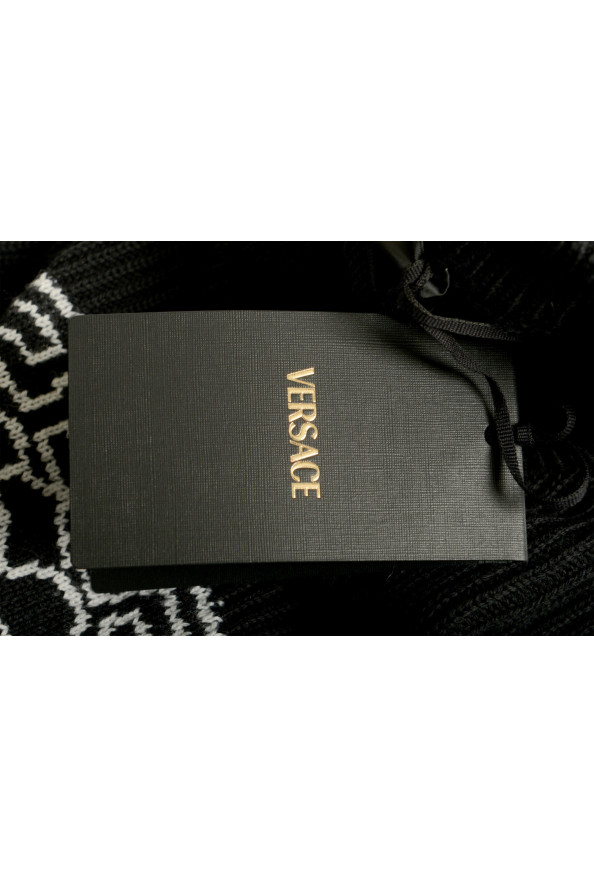 Versace Men's 100% Wool Knitted Crewneck Medusa Pullover Sweater: Picture 6
