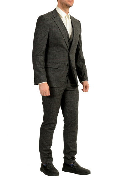 Hugo Boss Men's "Henry/Getlin234V1X" Wool Plaid Three-Piece Suit: Picture 2