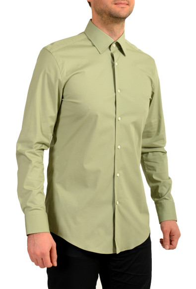 Hugo Boss Men's "H-HANK-kent-C1-214" Slim Fit Green Shirt: Picture 2