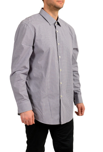 Hugo Boss Men's "Kenno" Slim Fit Plaid Long Sleeve Dress Shirt: Picture 2