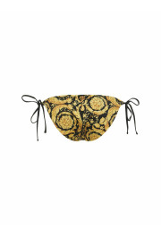 Versace Women's Gold & Black Barocco Swim Brief Bikini : Picture 3