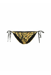 Versace Women's Gold & Black Barocco Swim Brief Bikini : Picture 4
