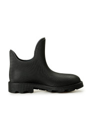 Burberry Men's "Marsh Low" Black Rubber Rain Boots Shoes: Picture 4