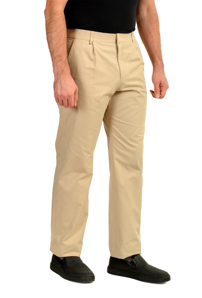 Hugo Boss Men's "C-Peter-PL-251" Beige Relaxed Fit Casual Pants: Picture 2