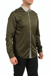 Etro Men's Gray Long Sleeve Button Down Casual Shirt: Picture 2