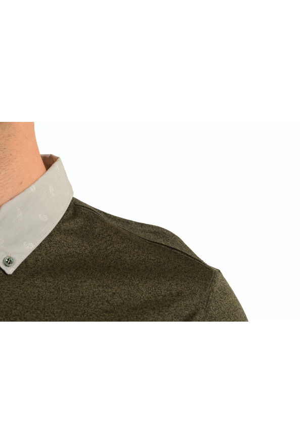 Etro Men's Gray Long Sleeve Button Down Casual Shirt: Picture 4