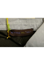 Etro Men's Gray Long Sleeve Button Down Casual Shirt: Picture 5