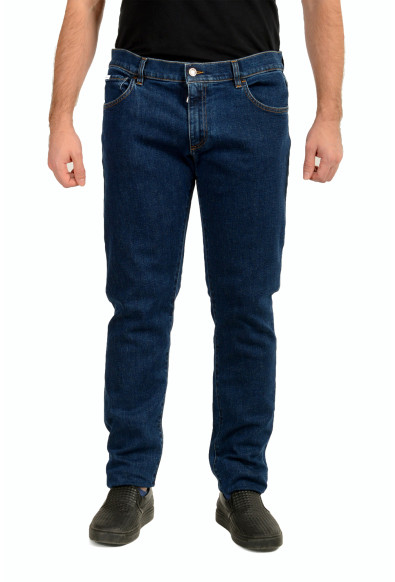 Dolce & Gabbana Men's "Skinny" Mid Blue 5 Pocket Jeans