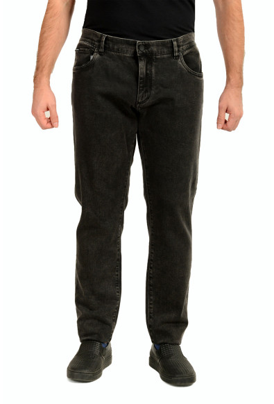 Dolce & Gabbana Men's "Skinny" Black Denim 5 Pocket Jeans 