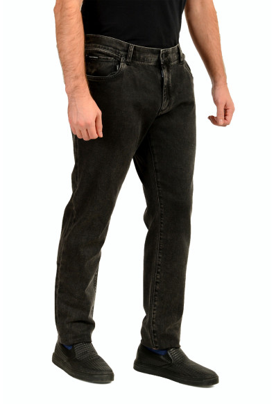 Dolce & Gabbana Men's "Skinny" Black Denim 5 Pocket Jeans : Picture 2