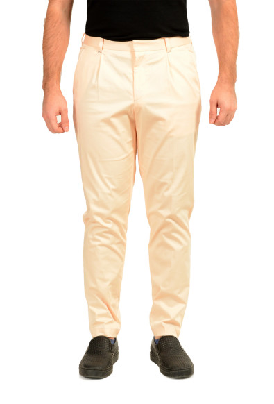 Hugo Boss Men's "C-Perin-PL-251" Relaxed Fit Pleated Front Pants