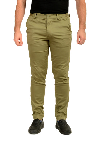 Hugo Boss Men's "P-Kaiton1" Slim Fit Sage Green Pants