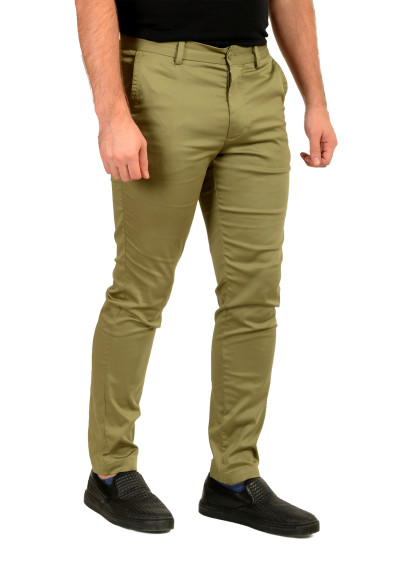 Hugo Boss Men's "P-Kaiton1" Slim Fit Sage Green Pants: Picture 2