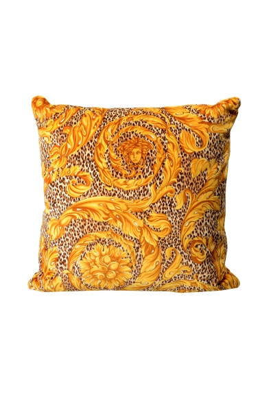 Versace Velour Soft Leopard Print Throw Decorative Cushion Pillow