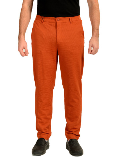 Hugo Boss Men's "P-Perin-J-EL-WG-252" Brick Orange Casual Pants