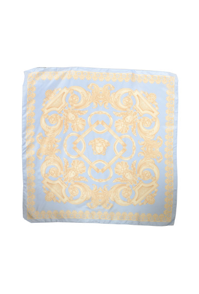 Versace Multi-Color Heritage Print 100% Silk Shawl Scarf