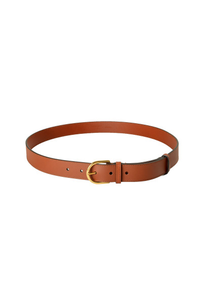 Burberry Tan Brown Solid Leather Belt: Picture 2