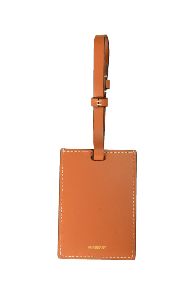 Burberry Multi-Color Leather Checkered Luggage Tag: Picture 2