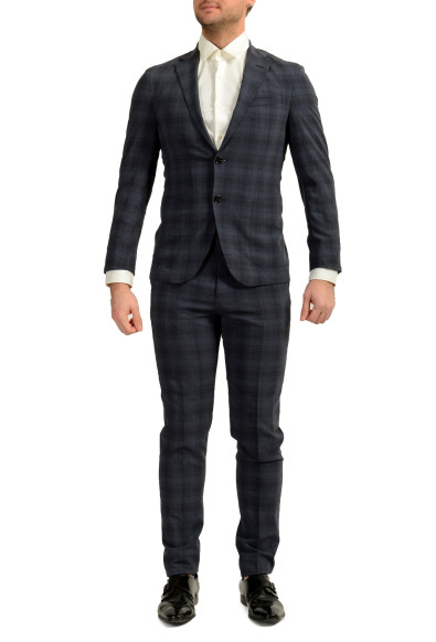 Hugo Boss Men's "T-Novem/Brite" Silk Wool Plaid Two Button Suit