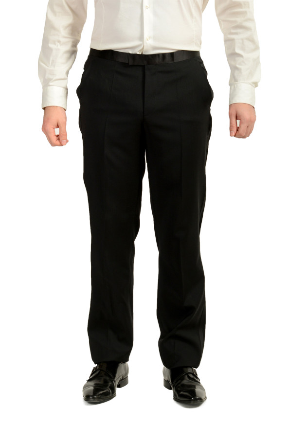 Hugo Boss Men's "The Stars75/Glamour3" Black Tuxedo 100% Wool Suit: Picture 7