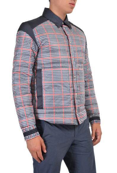 Moncler Men's Multi-Color Checkered Down Light Parka: Picture 2
