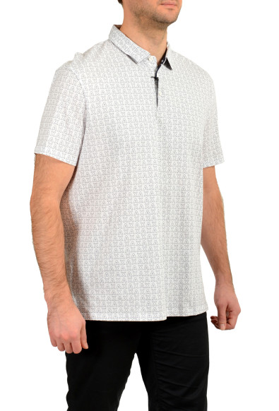 Armani Exchange Men's All Over Logo Print Short Sleeve Polo Shirt: Picture 2