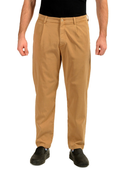 Hugo Boss Men's "C-Kerin-PL" Tapered Fit Beige Casual Pants