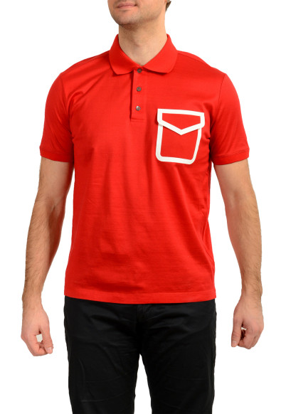 Scuderia Ferrari Men's True Red Short Sleeve Polo Shirt 