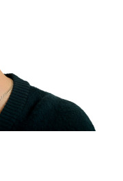 Scuderia Ferrari Men's Emerald Green 100%Wool V-Neck Pullover Sweater: Picture 4