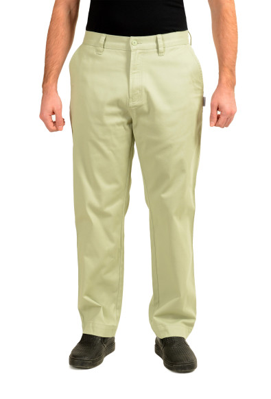 Hugo Boss Men's "Zayn242" Mint Green Casual Pants