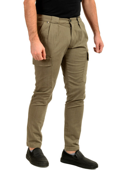 Hugo Boss Men's "H-Kaiton1-DPL-Cargo" Slim Fit Pleated Pants: Picture 2