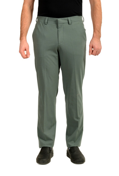 Hugo Boss Men's "Tom232X" Modern Fit Wool Flat Front Pants