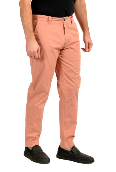 Hugo Boss Men's "Zeebo243D" Salmon Pink Casual Pants: Picture 2