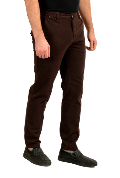 Hugo Boss Men's "H-Kane1" Dark Brown Modern Regular Fit Pants: Picture 2