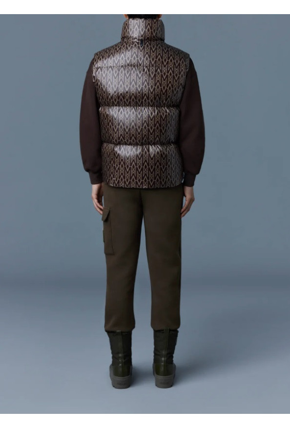 Mackage Men's KANE-MG Coffee Down Vest Sleeveless Jacket: Picture 4