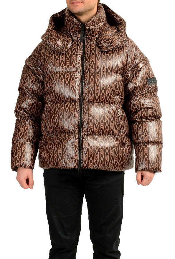 Mackage Men's "CASIUS-MG" Coffee Hooded Down 3-IN-1 Parka: Picture 4