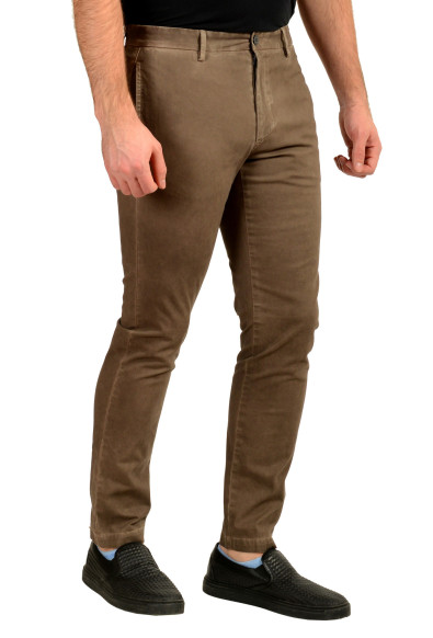 Hugo Boss Men's "David204D" Gray Slim Fit Casual Pants: Picture 2