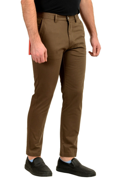 Hugo Boss Men's "Jimi204W" Brown Regular Fit Casual Pants: Picture 2