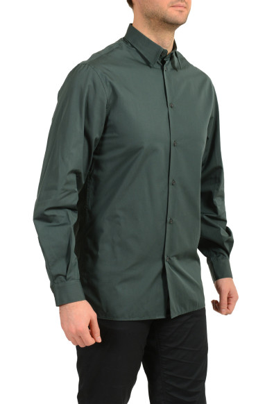 Scuderia Ferrari Fluid Pure Cotton Italian Collar Green Shirt: Picture 2