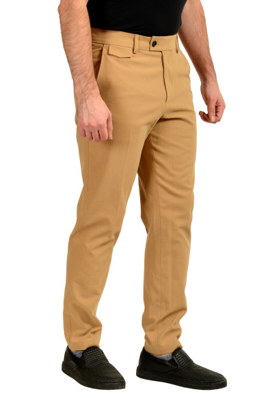 Hugo Boss "L-PeetL-243" Beige Flat Front Pants : Picture 2