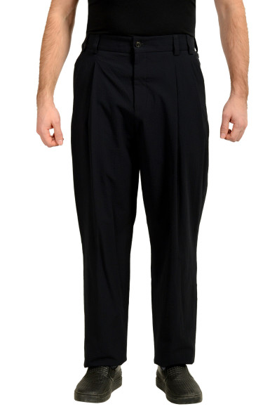 Hugo Boss "Tony242X" Modern Fit Blue Pleated Front Pants 