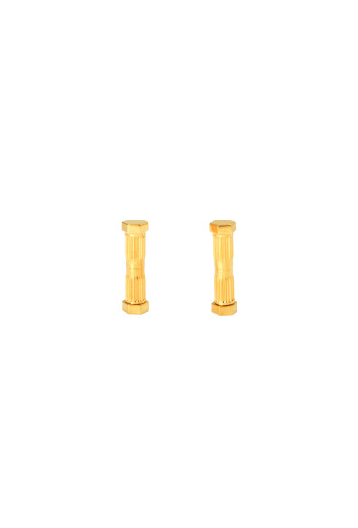 Scuderia Ferrari Gold Color 100% Brass Mechanical Earrings