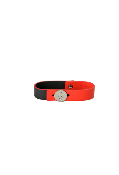 Scuderia Ferrari "Second Life" Two Tone Leather Bracelet