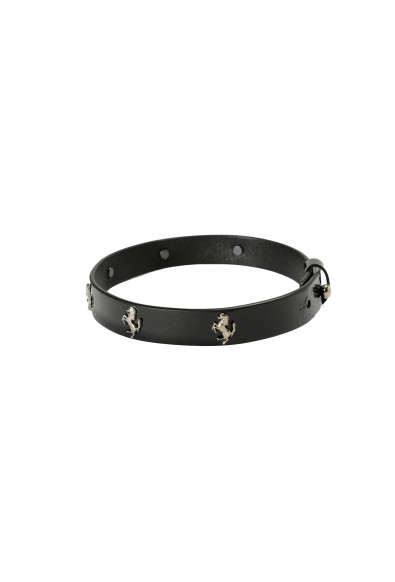 Scuderia Ferrari Patent Leather Double Coil Hypersonic 100% Leather Bracelet: Picture 2