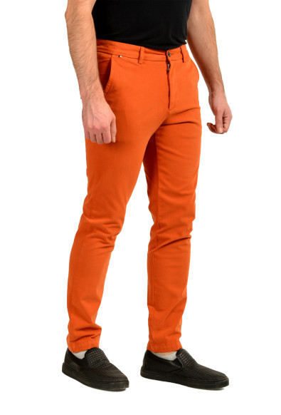 Hugo Boss "H-Kaiton1" Slim Fit Orange Flat Front Pants : Picture 2