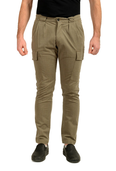 Hugo Boss "H-Kaiton1-SPL-Cargo" Slim Fit Beige Cargo Pants