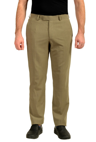 Hugo Boss "H-Leo-DTL-WG-253" Regular Fit Wool Dress Pants 