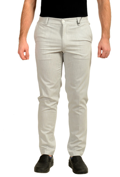 Hugo Boss "P-Kane1-EL" Modern Regular Fit Gray Casual Pants 